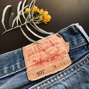 Cheeky 501 Distresses Cropped Levi’s
